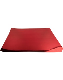 Cartulina liderpapel 50x65 cm 235g/m2 metalizada rojo