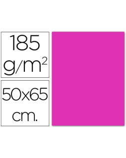Cartulina guarro fucsia 50x65 cm 185 gr
