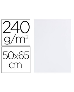 Cartulina liderpapel 50x65 cm 240g/m2 blanco