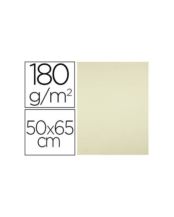 Cartulina liderpapel 50x65 cm 180g/m2 amarillo
