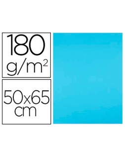 Cartulina liderpapel 50x65 cm 180g/m2 celeste