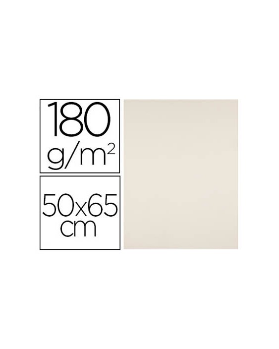 Cartulina liderpapel 50x65 cm 180g/m2 crema