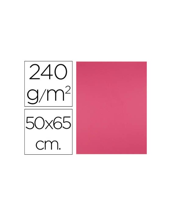 Cartulina liderpapel 50x65 cm 240g/m2 fucsia