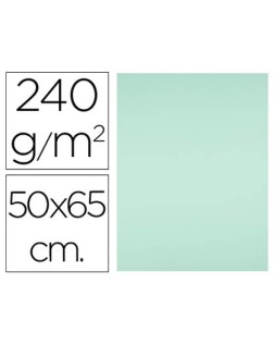 Cartulina liderpapel 50x65 cm 240g/m2 verde