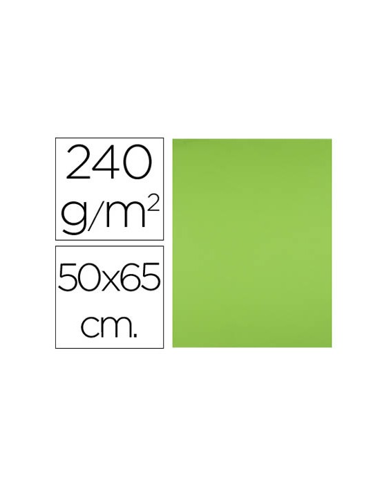 Cartulina liderpapel 50x65 cm 240g/m2 verde hierba
