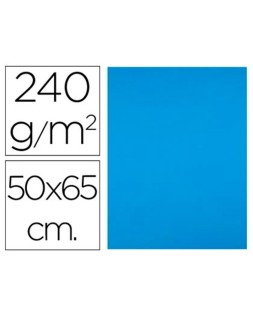 Cartulina liderpapel 50x65 cm 240g/m2 celeste