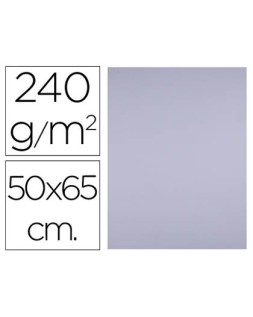 Cartulina liderpapel 50x65 cm lila 240 gr unidad