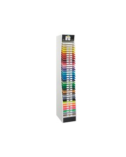 Cartulina guarro a-3 29,7x42 cm contenido "b" colores surtidos 185 grs