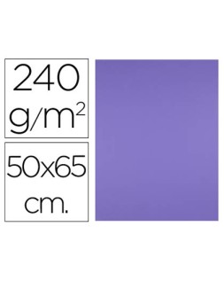 Cartulina liderpapel 50x65 cm 240 g/m2 violeta