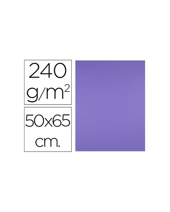 Cartulina liderpapel 50x65 cm 240 g/m2 violeta