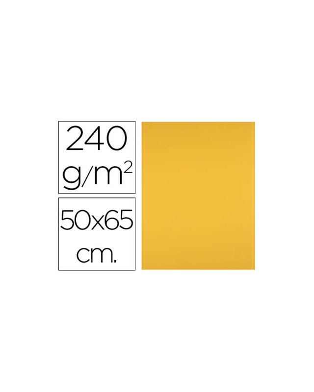 Cartulina liderpapel 50x65 cm 240 g/m2 oro viejo