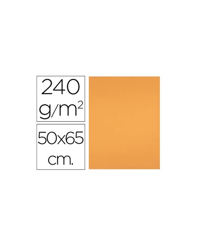Cartulina liderpapel 50x65 cm 240 g/m2 nectarina
