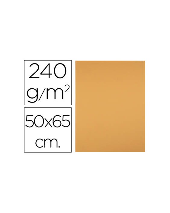 Cartulina liderpapel 50x65 cm 240 g/m2 avellana