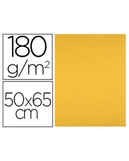 Cartulina liderpapel 50x65 cm 180 gr oro viejo unidad