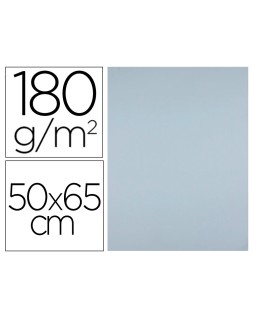 Cartulina liderpapel 50x65 cm 180 gr gris unidad
