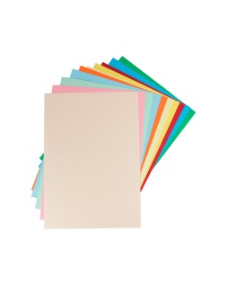 Cartulina liderpapel a3 180g/m2 10 colores surtidos paquete 100 hojas