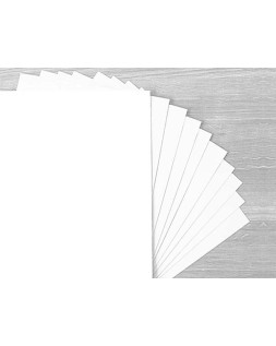Cartulina liderpapel 50x65 cm 180g/m2 blanco paquete de 25 hojas
