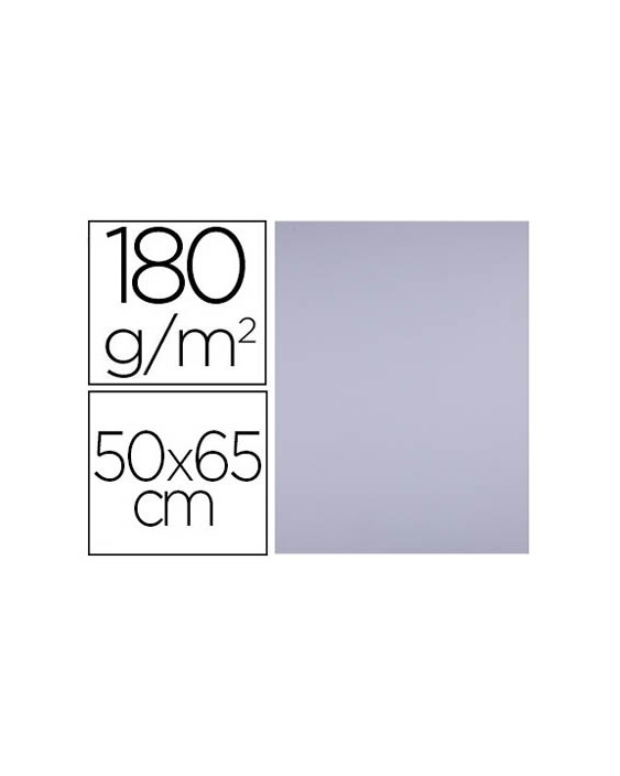 Cartulina liderpapel 50x65 cm 180g/m2 lila paquete de 25 hojas